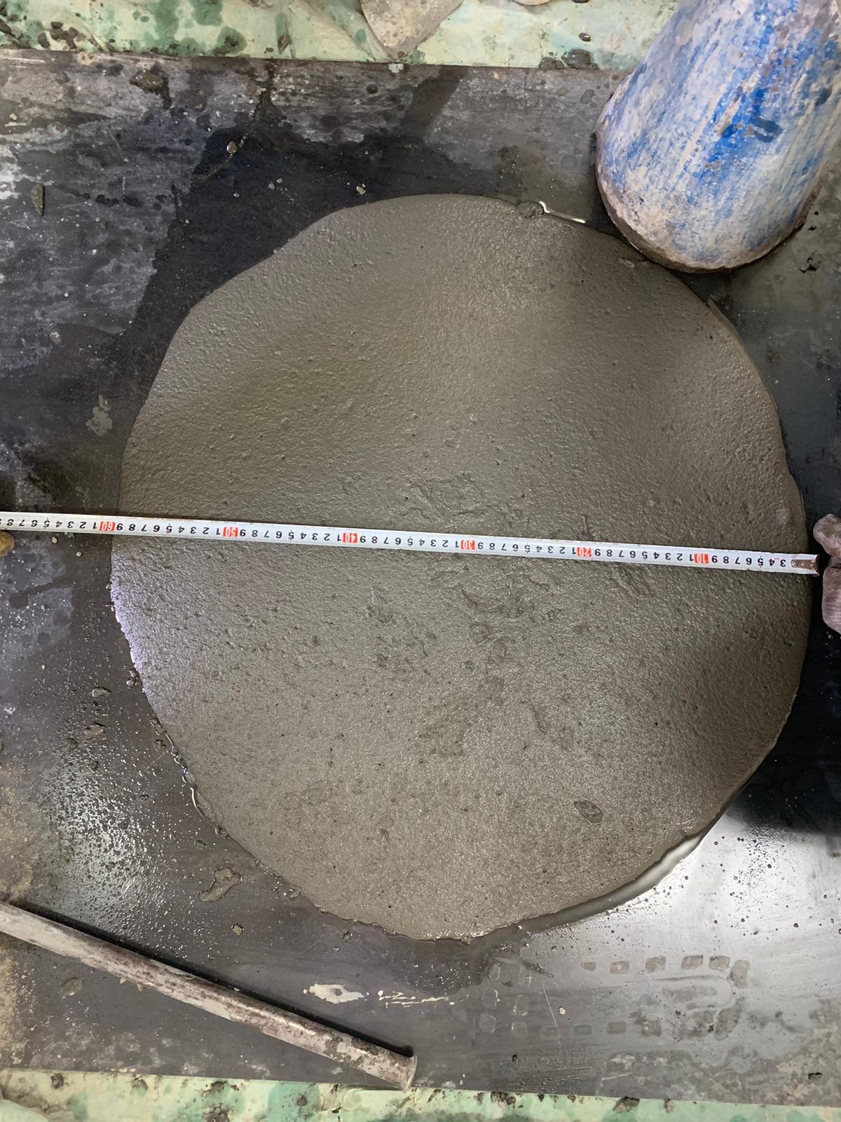 ForteCrete concrete pouring diameter